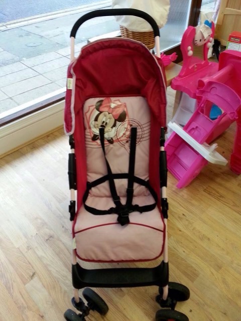 hauck minnie mouse buggy