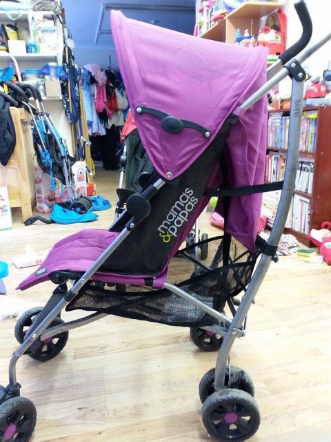 mamas and papas purple stroller